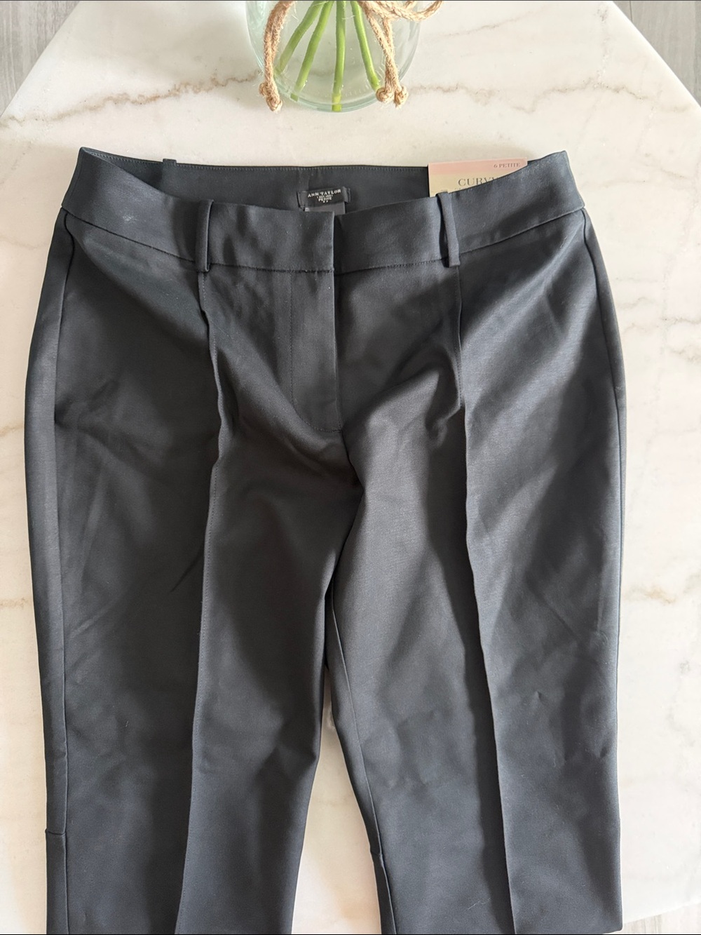 Ann Taylor Curvy Cropped Leg Dress Pants